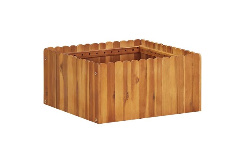 Vidaxl 45921 Garden Raised Bed 50x50x25 Cm Solid Acacia Wood