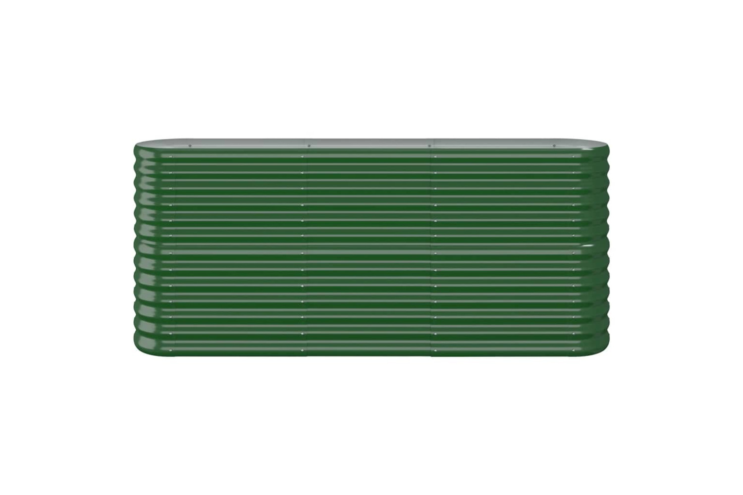 vidaXL 318893 Garden Raised Bed Powder-coated Steel 152x40x68cm Green