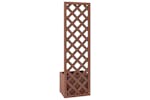 Vidaxl 149020 Trellis Planter 40x30x135 Cm Wpc