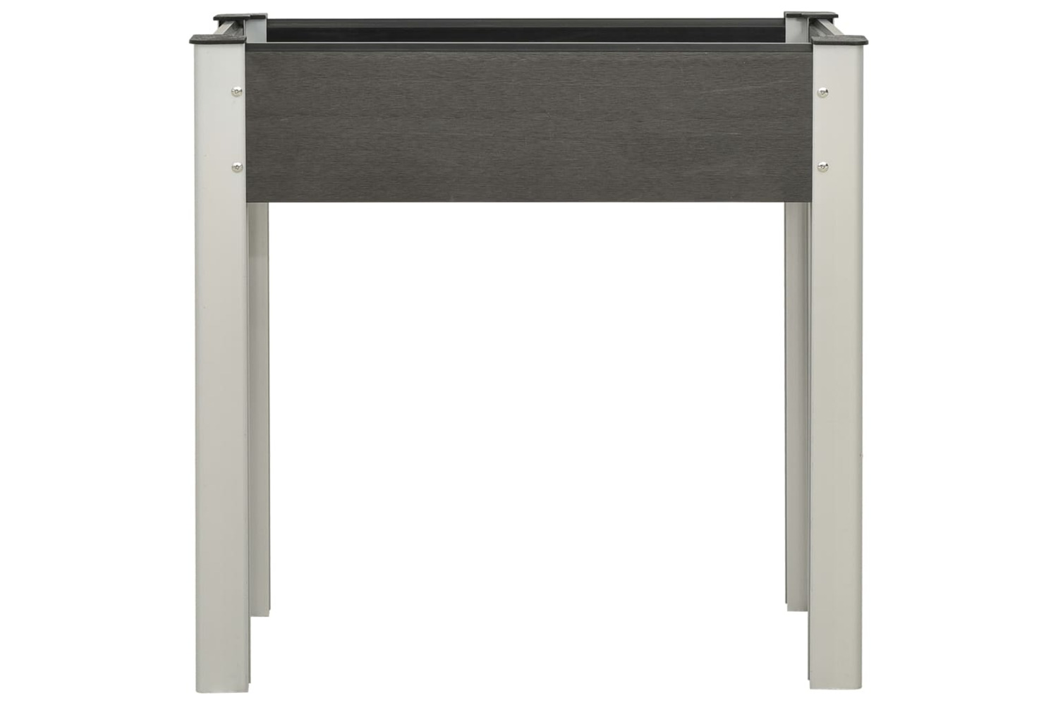 vidaXL 149010 Garden Raised Bed 75x40x75cm Wpc Grey