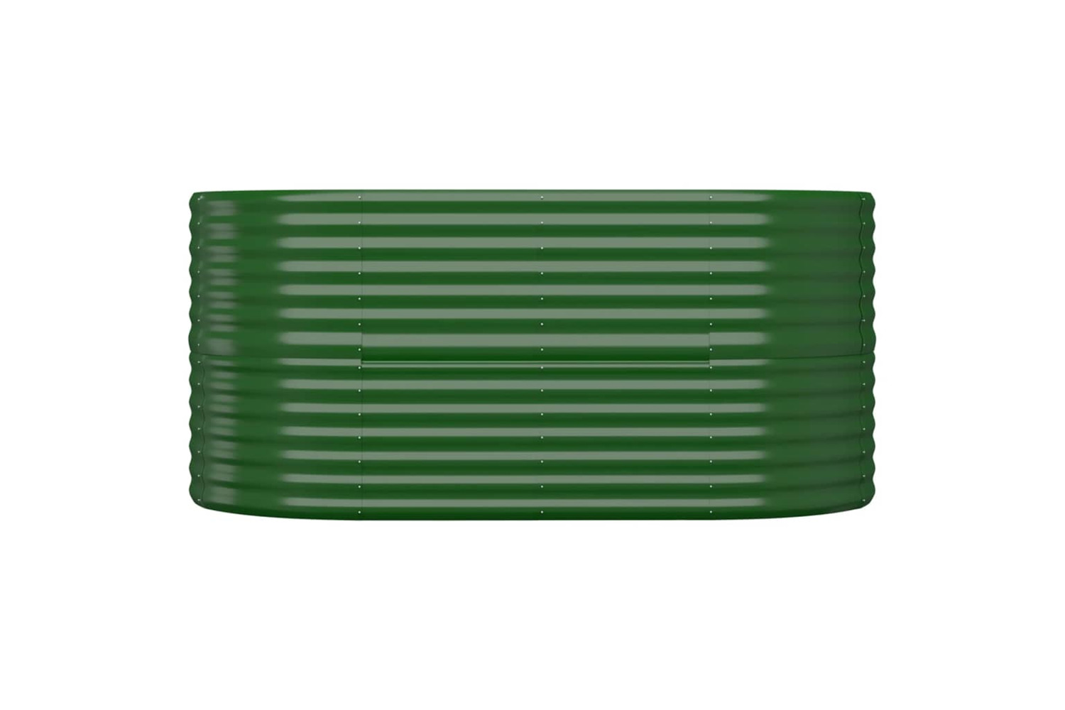 vidaXL 318948 Garden Raised Bed Powder-coated Steel 152x80x68cm Green