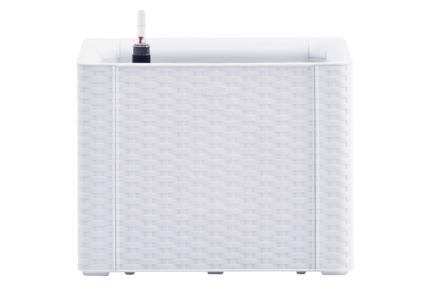 vidaXL 313955 Garden Raised Bed With Self Watering System White 43x43x33cm