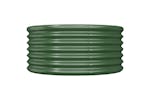 Vidaxl 318853 Garden Planter Powder-coated Steel 80x80x36 Cm Green