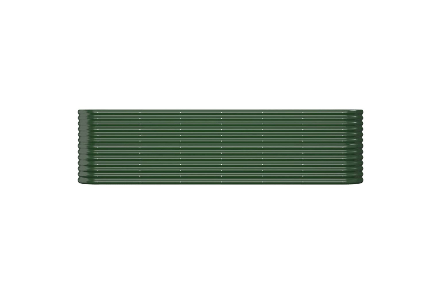 vidaXL 318903 Garden Raised Bed Powder-coated Steel 260x40x68cm Green