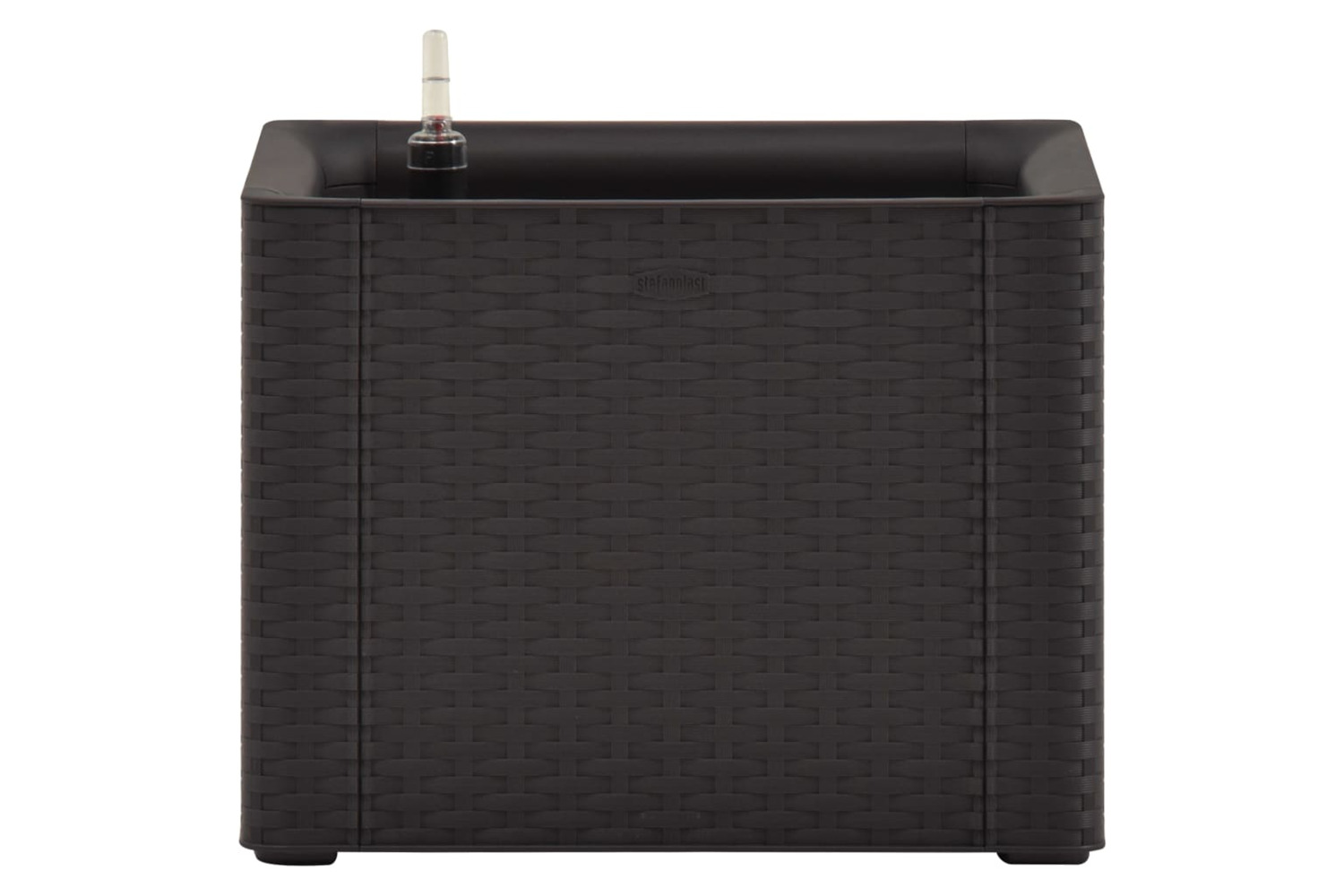 vidaXL 313957 Garden Raised Bed With Self Watering System Anthracite 43x43x33cm