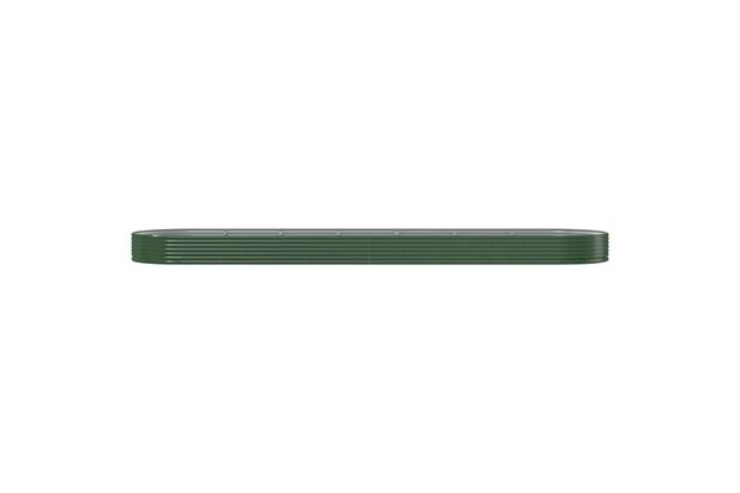vidaXL 319048 Garden Raised Bed Powder-coated Steel 600x140x36cm Green