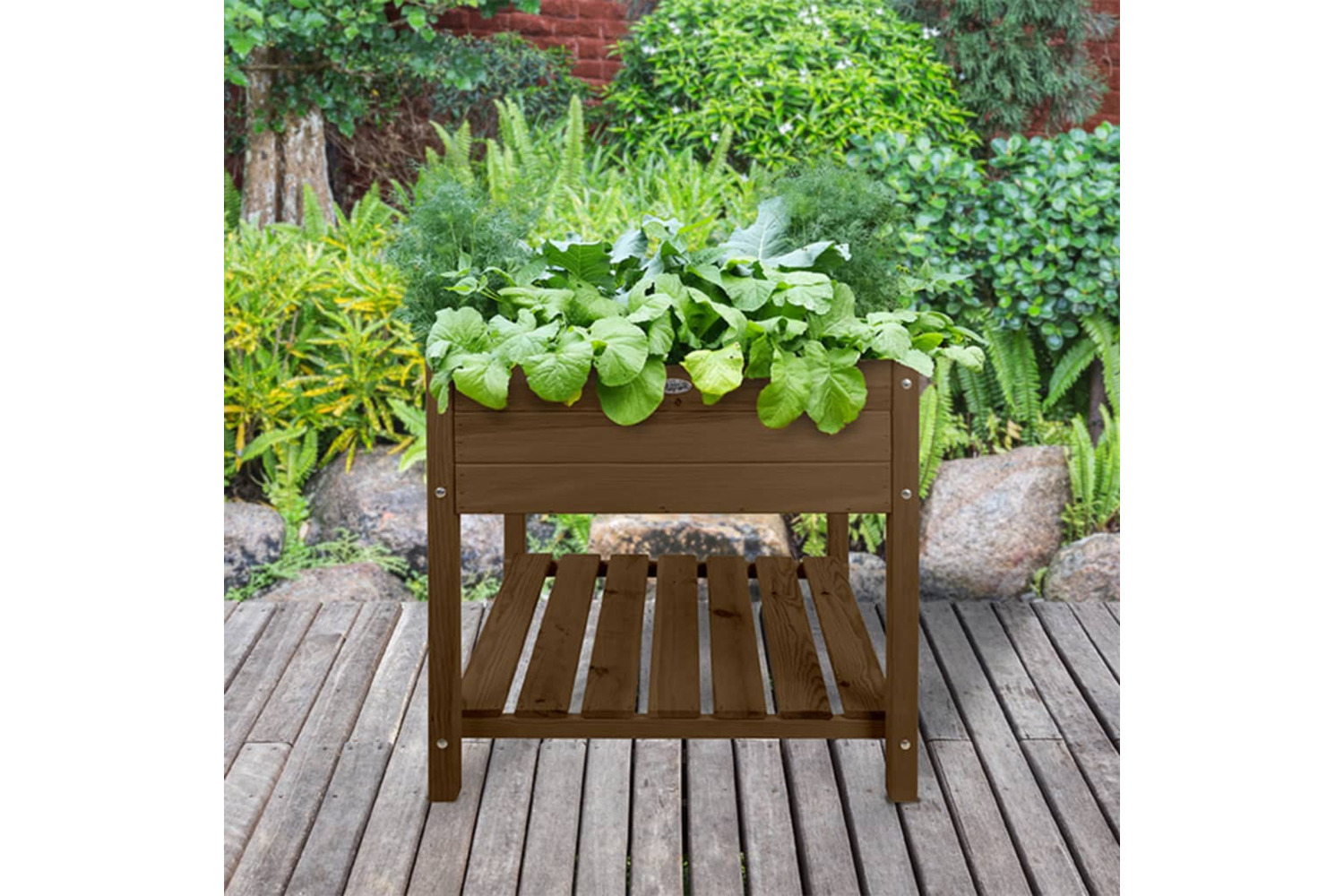 Esschert Design 433907 Raised Bed Brown Xl