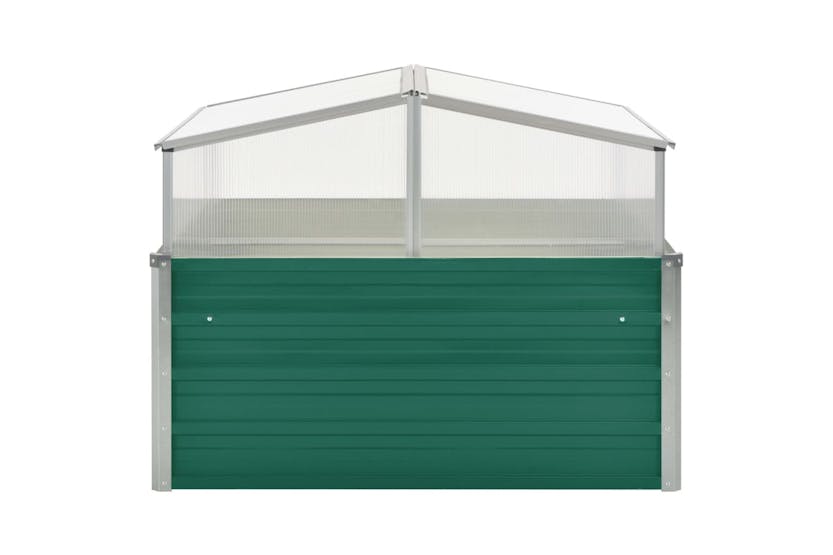 Vidaxl 47020 Greenhouse Green 100x100x77 Cm Galvanised Steel