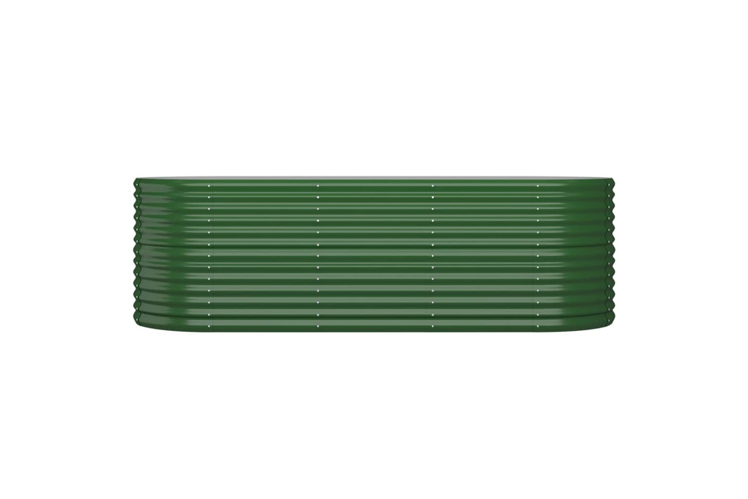 vidaXL 318953 Garden Raised Bed Powder-coated Steel 224x80x68cm Green