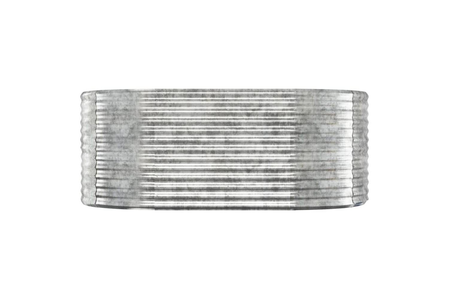 vidaXL 319062 Garden Raised Bed Powder-coated Steel 175x100x68cm Silver