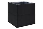 Vidaxl 319173 Garden Planter Black 80x80x80 Cm Poly Rattan