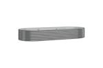 Vidaxl 318994 Garden Raised Bed Powder-coated Steel 249x100x36 Cm Grey