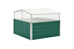 Vidaxl 47020 Greenhouse Green 100x100x77 Cm Galvanised Steel