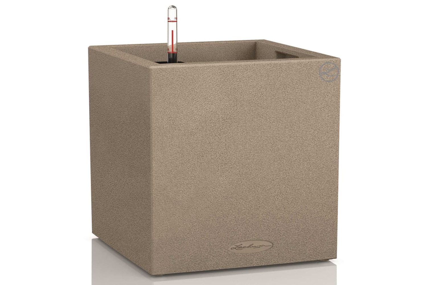 Lechuza 421443 Planter Canto Color Square 40 All-in-one Beige 13721