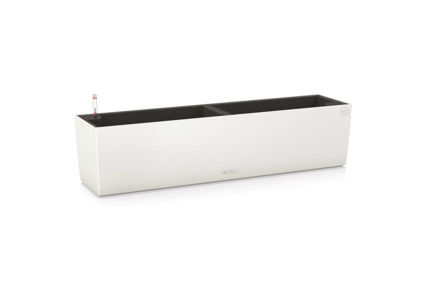 Lechuza Planter Balconera Color 80 All-in-one White 15680