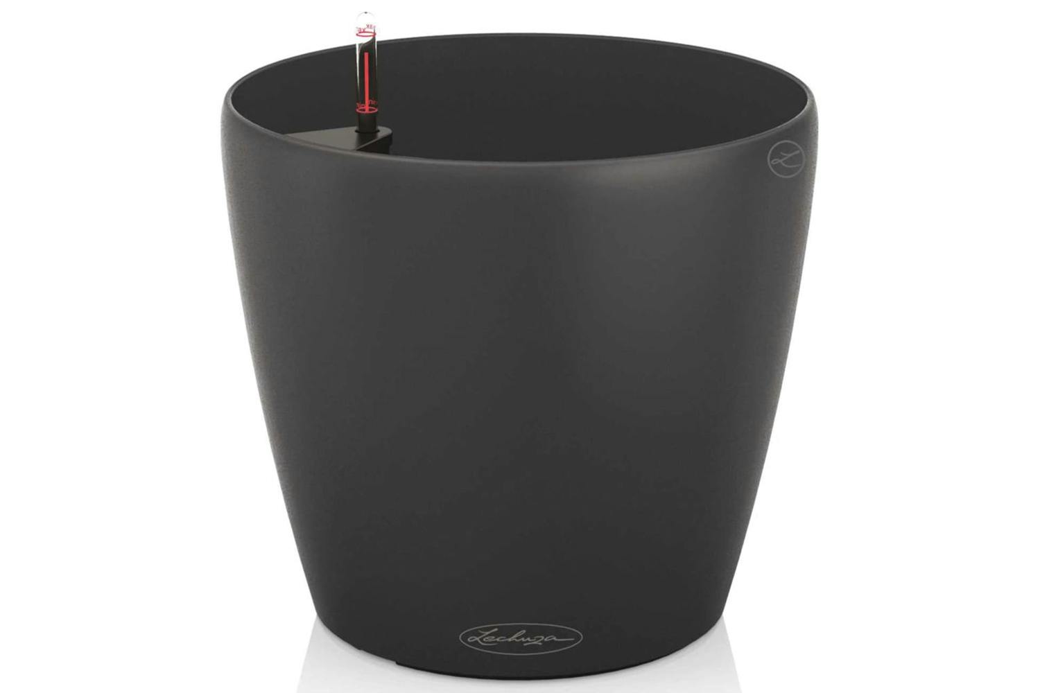 Lechuza 421438 Planter Classico Color 43 All-in-one Slate 13244