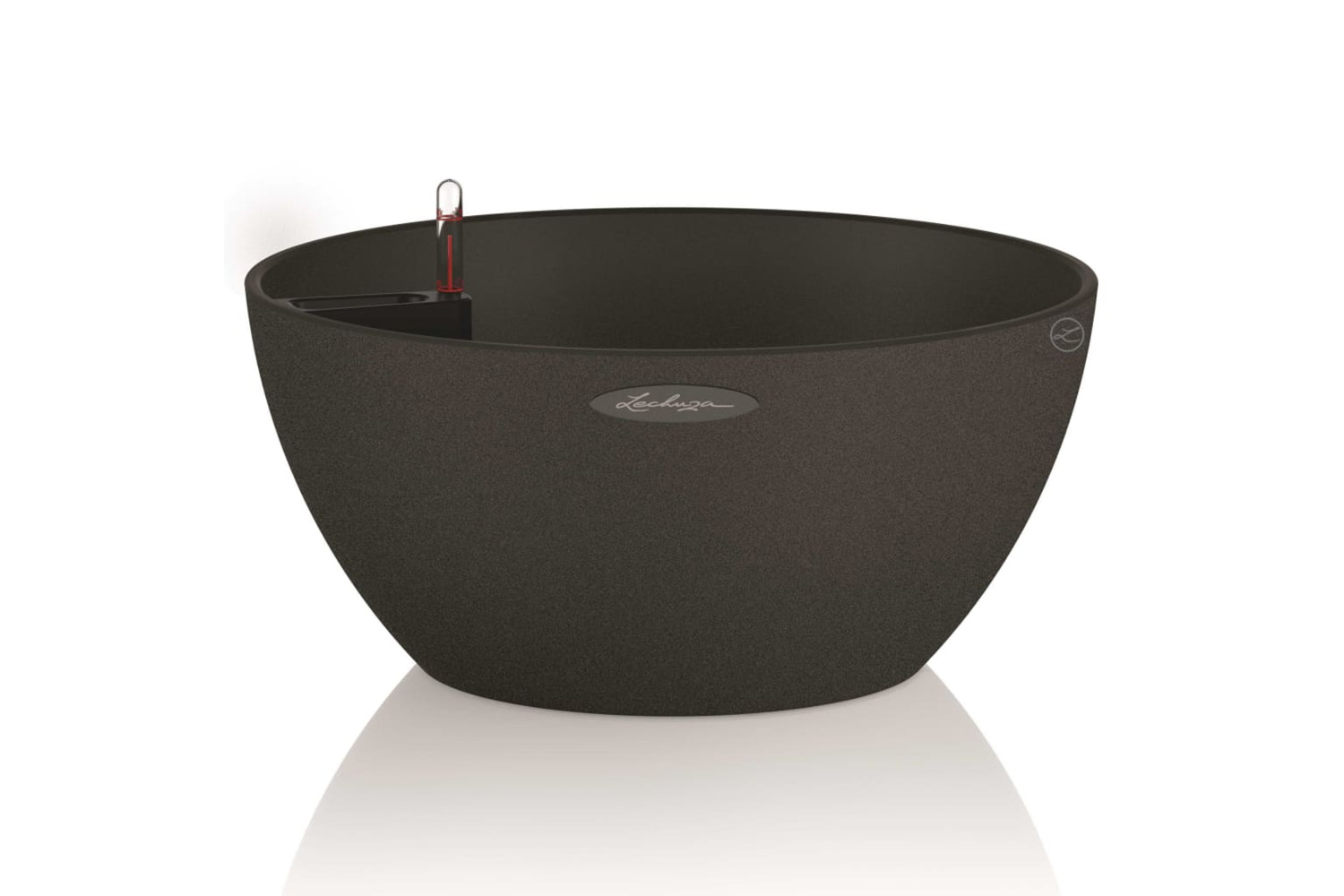 Lechuza 421447 Planter Cubeto Color 30 All-in-one Graphite Black 13832