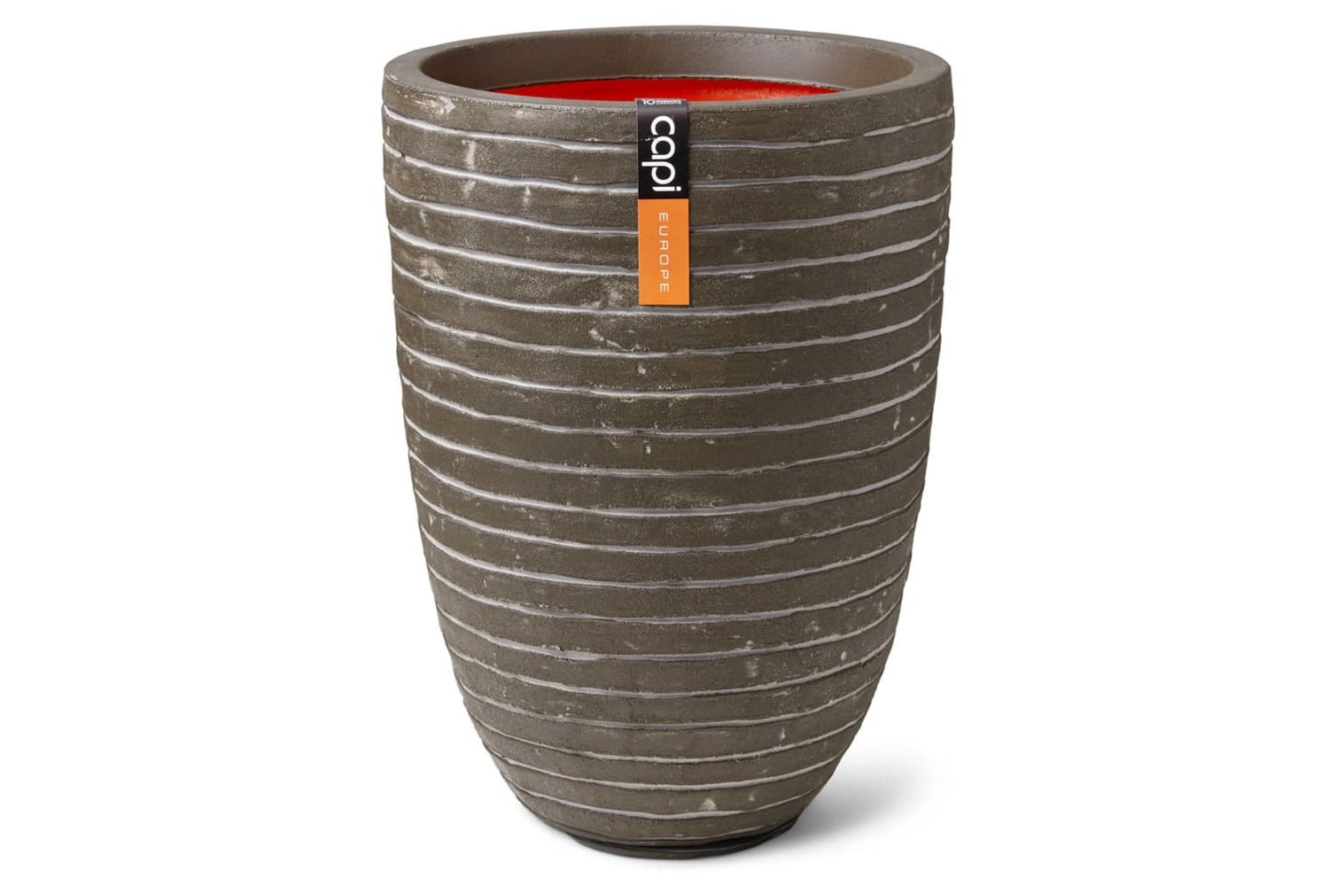 Capi 434863 Vase Nature Row Elegant Low 46x58 Cm Olive Green