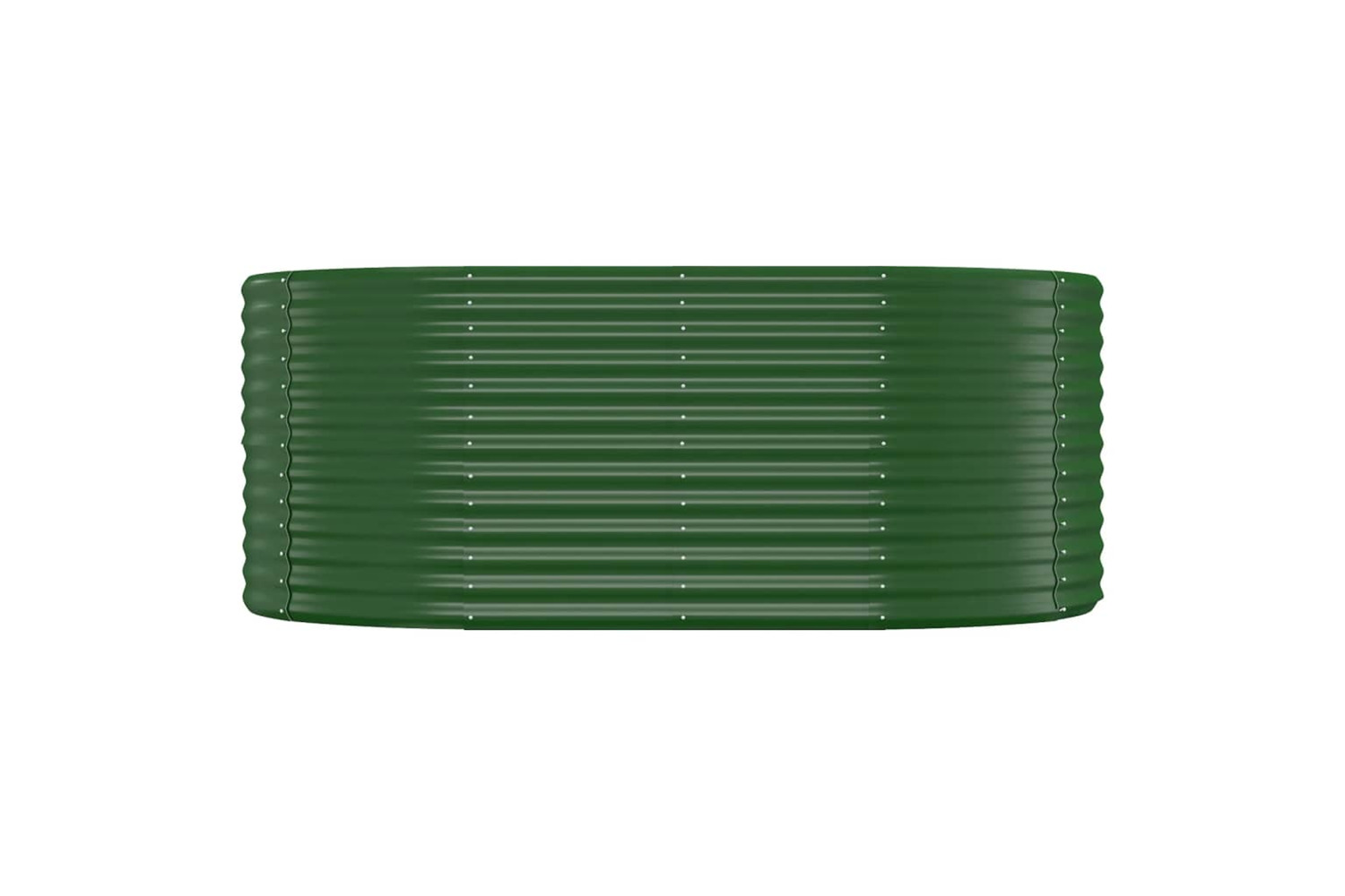 vidaXL 319058 Garden Raised Bed Powder-coated Steel 175x100x68cm Green