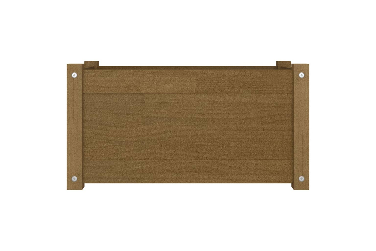 vidaXL 810710 Garden Planter Honey Brown 60x31x31cm Solid Pinewood