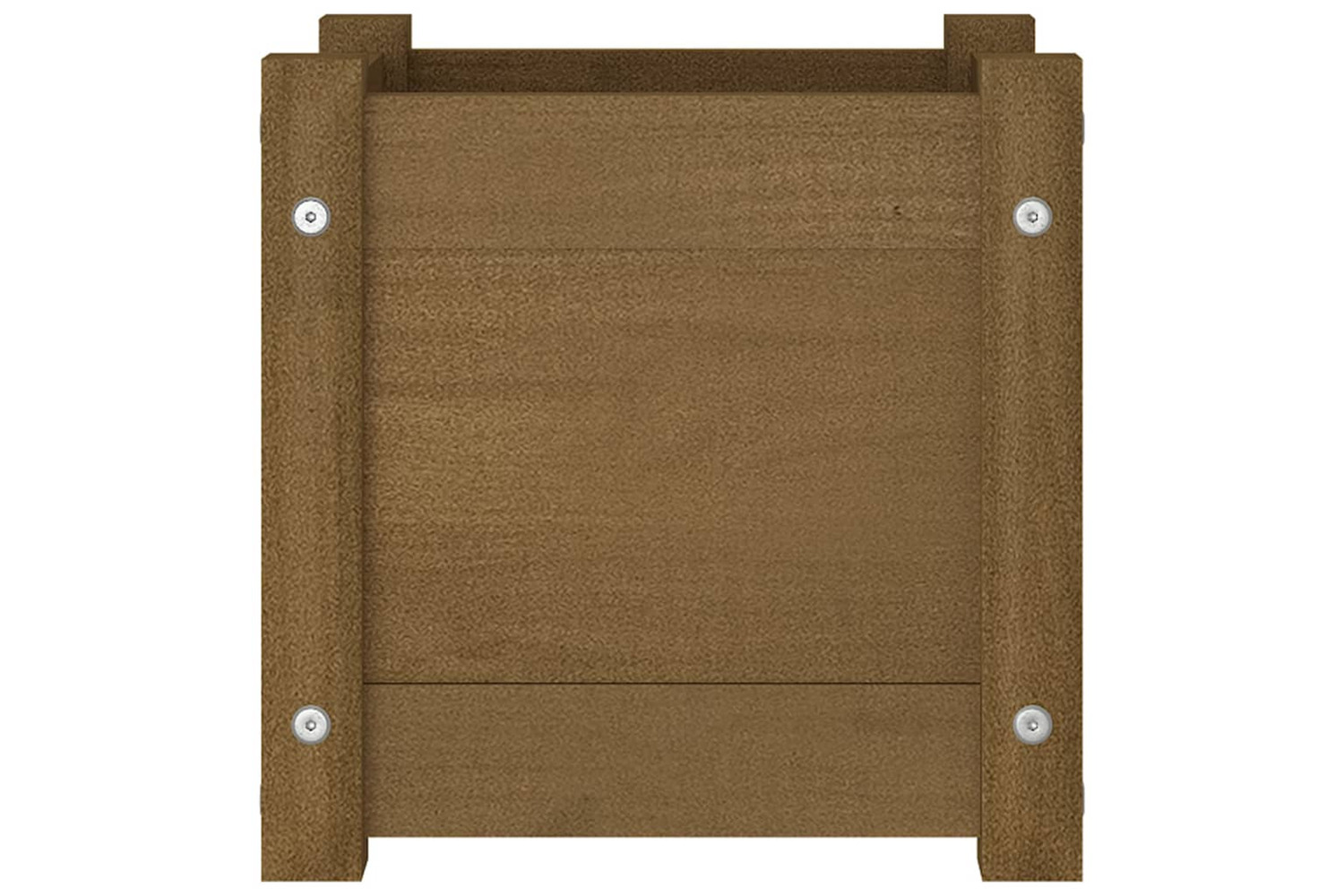 vidaXL 810528 Garden Planter Honey Brown 31x31x31cm Solid Pinewood