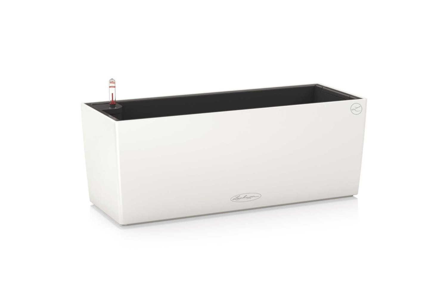 Lechuza 421456 Planter Balconera Color 50 All-in-one White 15670