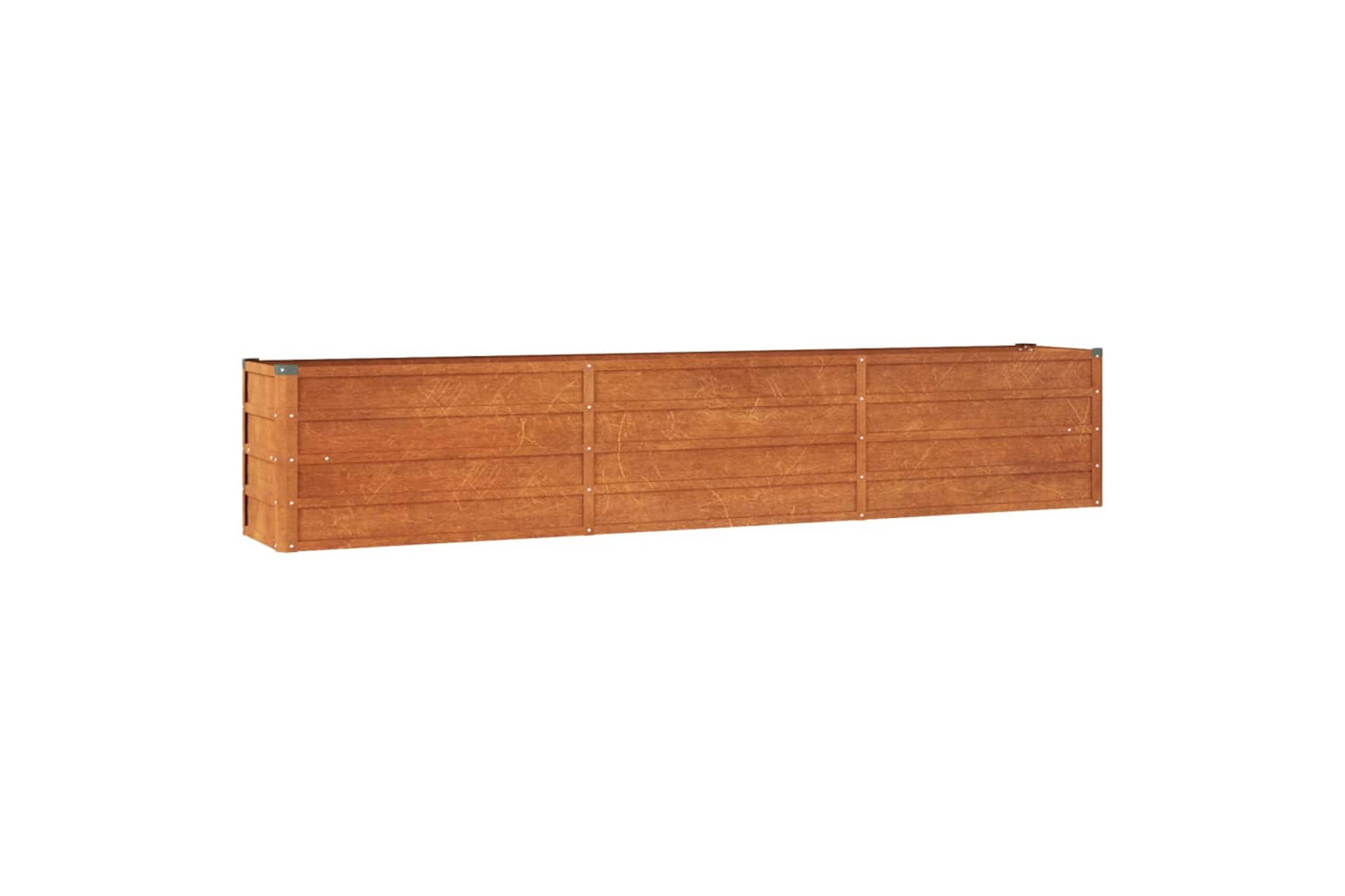 Vidaxl Garden Raised Bed Rusty 240x40x45 Cm Corten Steel