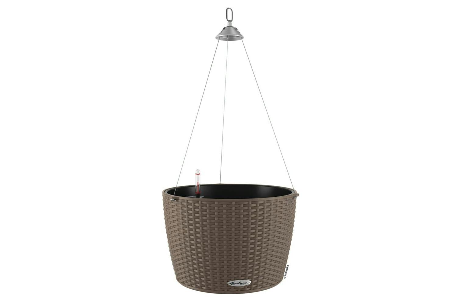 Lechuza 441321 Hanging Planter Nido Cottage 35 All-in-one Sand Brown