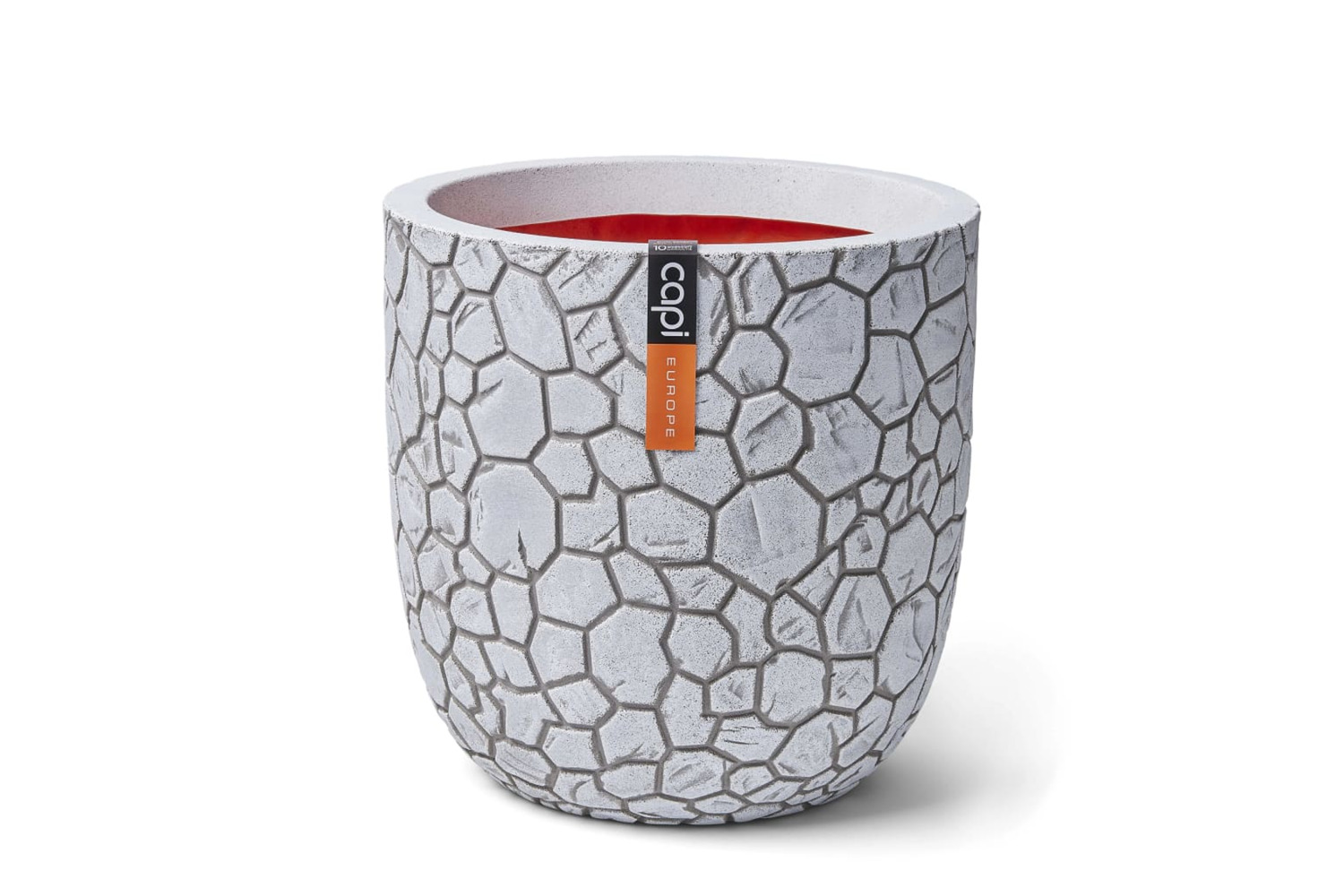 Capi 429064 Egg Planter "clay" Ball 43 X 41 Cm Ivory