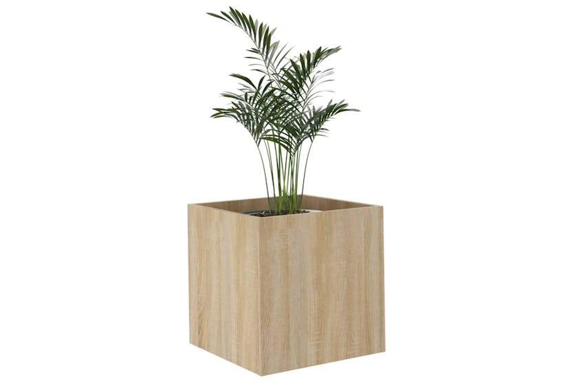 Vidaxl 808795 Planter Box Sonoma Oak 40x40x40 Cm Engineered Wood