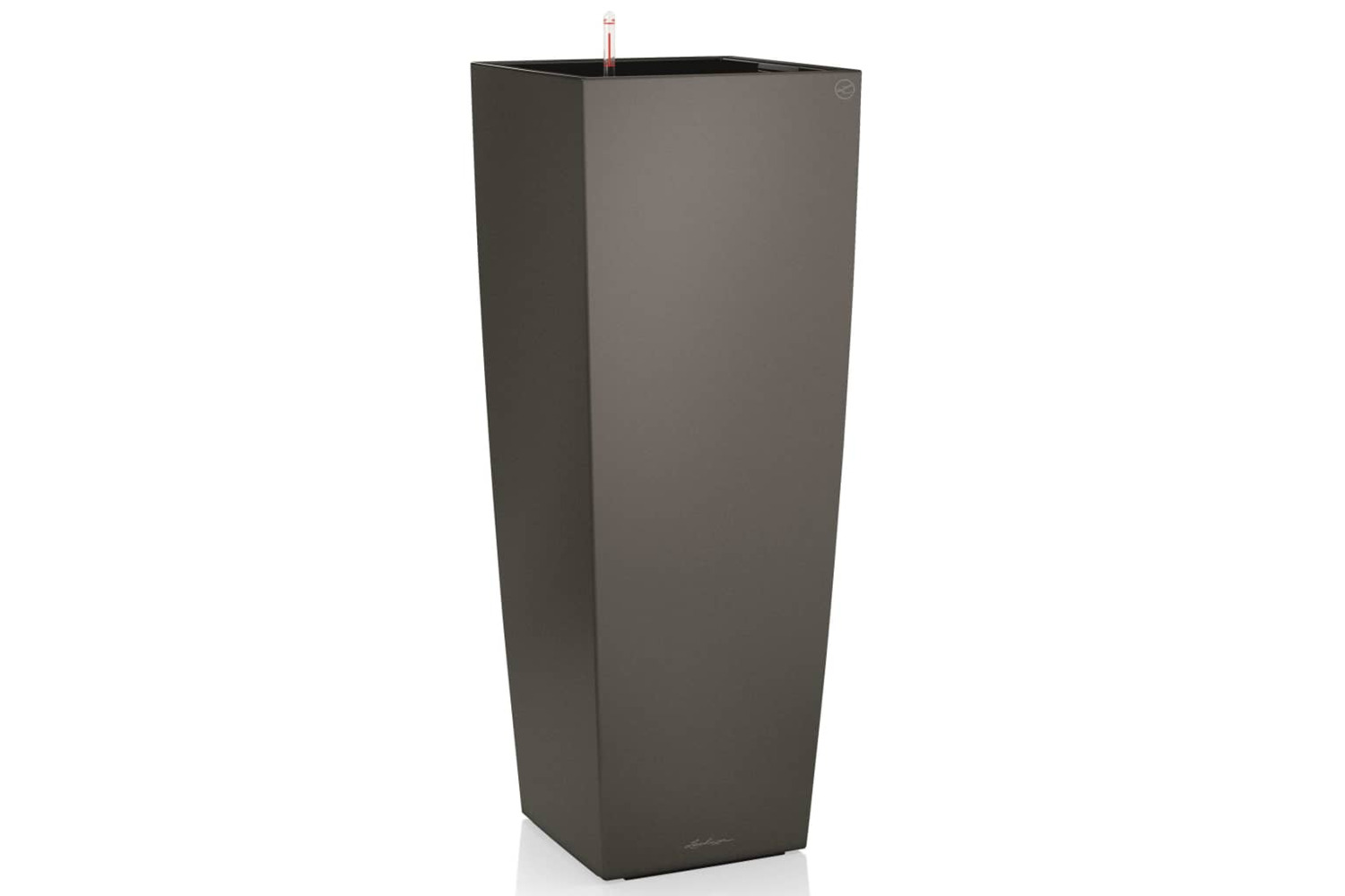 Lechuza 421494 Planter Cubico Alto 40 All-in-one Charcoal 18233