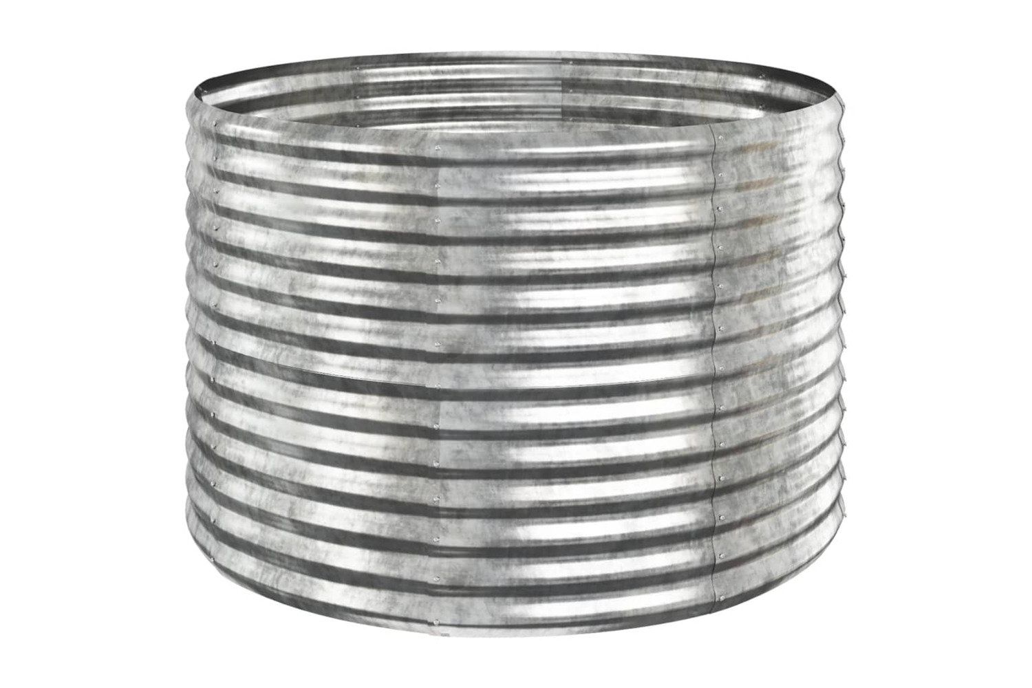 vidaXL 319057 Garden Raised Bed Powder-coated Steel 100x100x68cm Silver