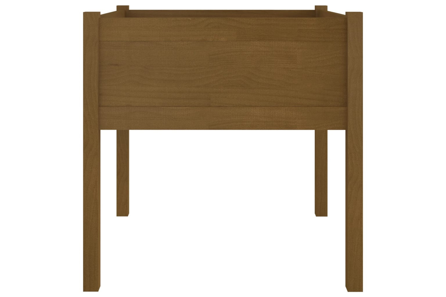 vidaXL 810815 Garden Planter Honey Brown 70x70x70cm Solid Pinewood