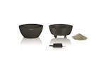 Lechuza 421450 Planter Cubeto Color 40 All-in-one Graphite Black 13842