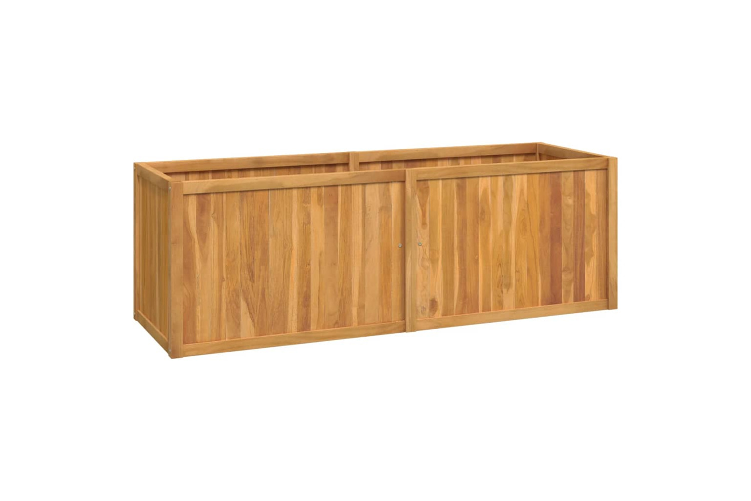 vidaXL 362663 Raised Bed 150x50x50cm Solid Wood Teak