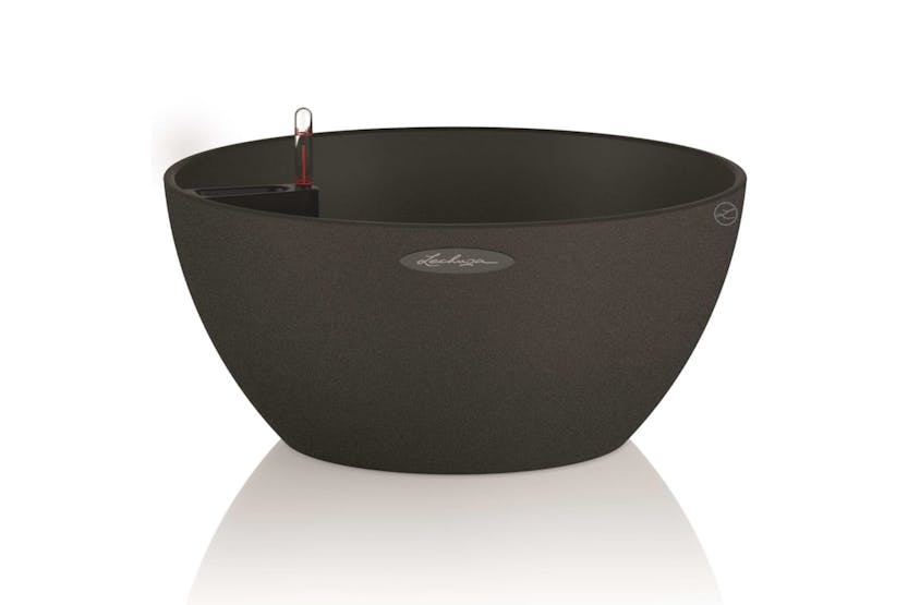 Lechuza 421450 Planter Cubeto Color 40 All-in-one Graphite Black 13842