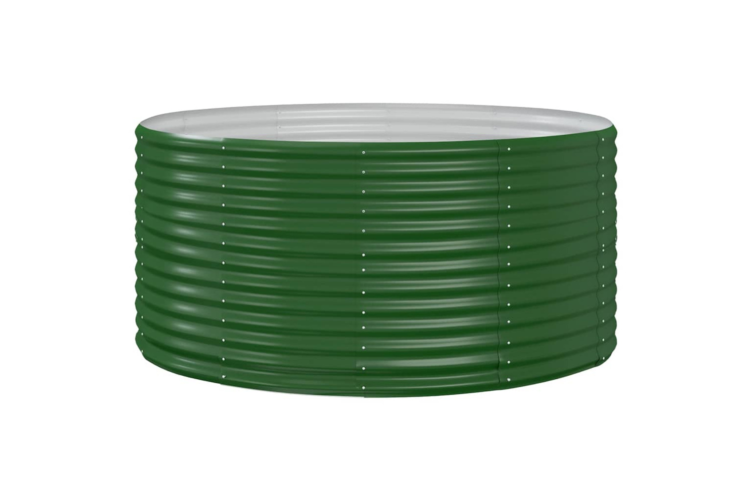 vidaXL 319088 Garden Raised Bed Green 140x140x68cm Powder-coated Steel