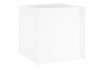 Vidaxl 808798 Planter Box High Gloss White 40x40x40 Cm Engineered Wood