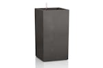 Lechuza Planter Canto Stone 40 High All-in-one Graphite Black