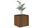 Vidaxl 820501 Planter Box Brown Oak 40x40x40 Cm Engineered Wood