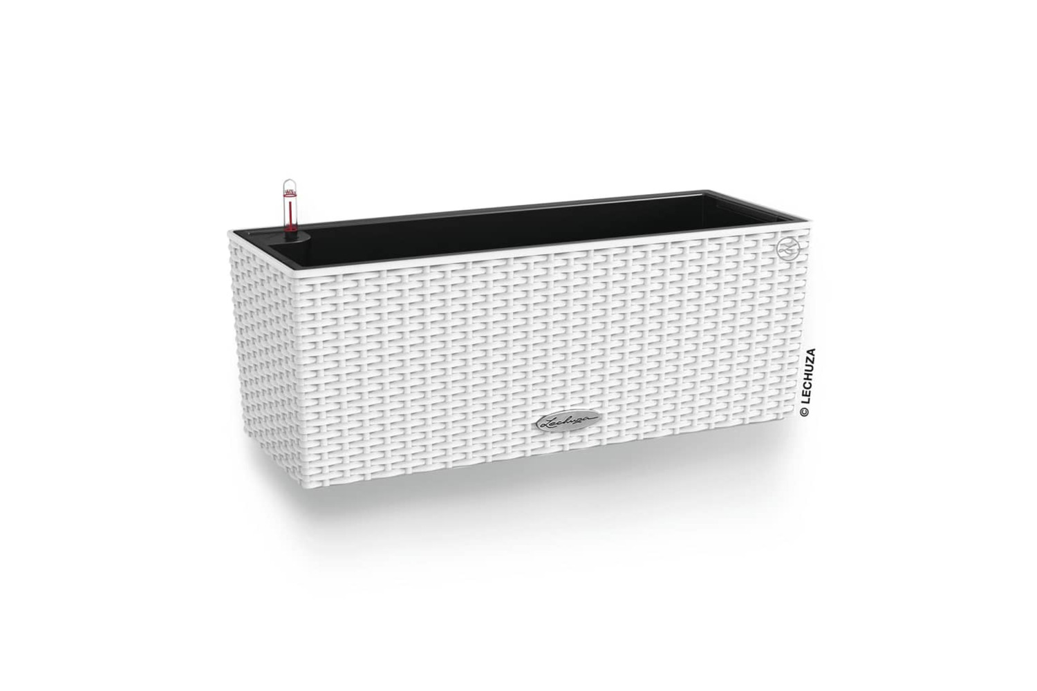 Lechuza Planter Balconera Cottage 50 All-in-one White