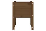 Vidaxl 822113 Planter Honey Brown 40x40x52.5 Cm Solid Wood Pine