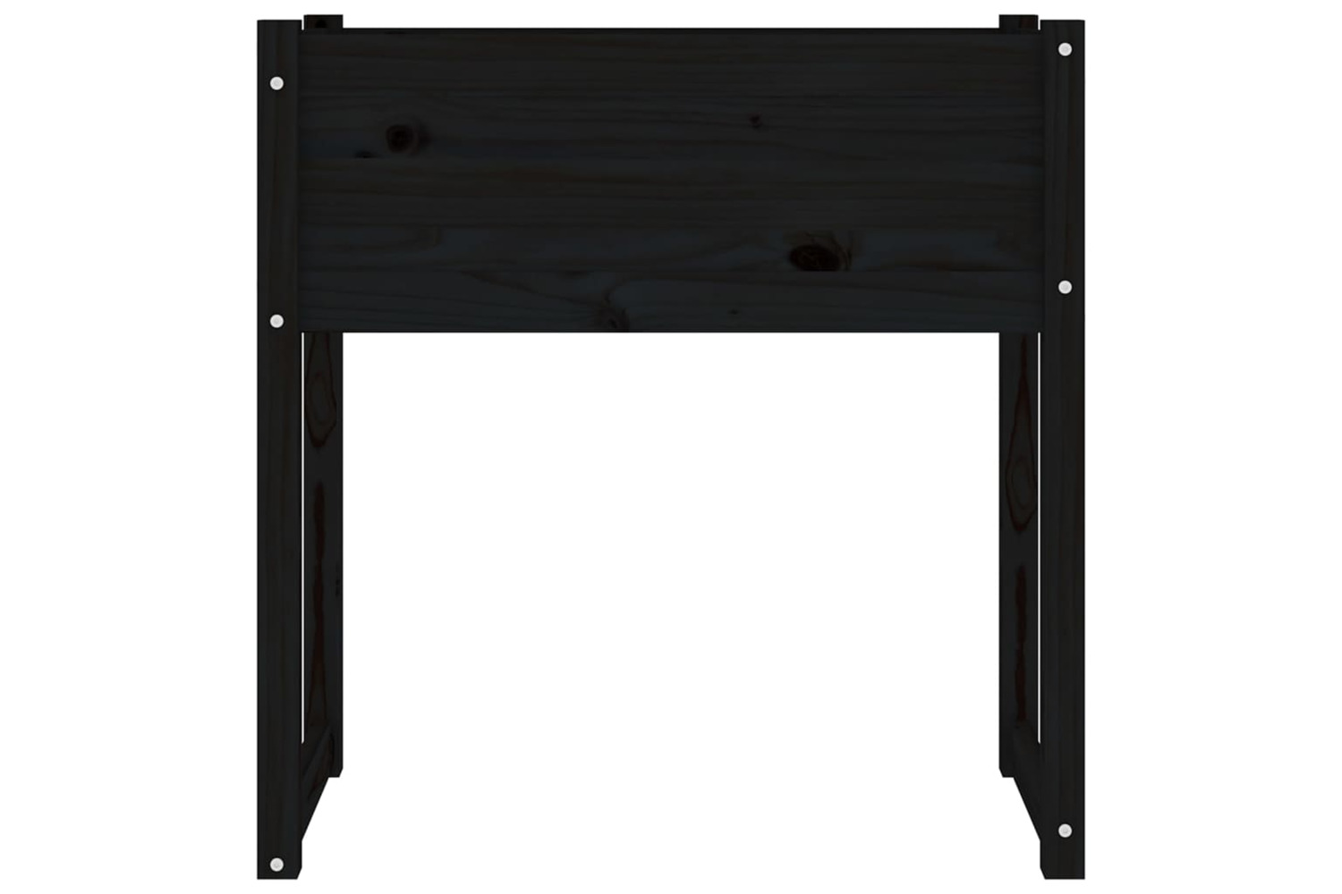 vidaXL 822136 Planter Black 78x40x81cm Solid Wood Pine