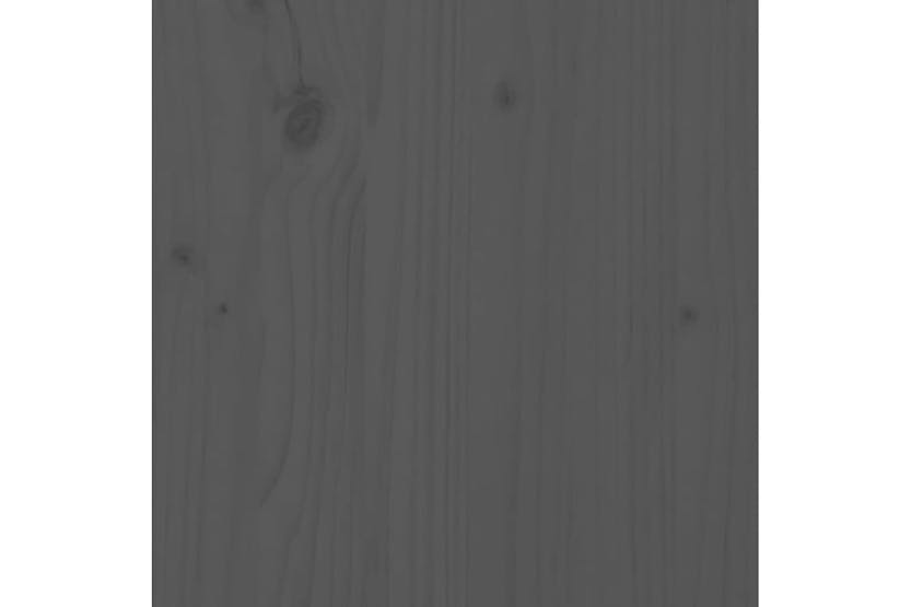 Vidaxl 822112 Planters 2 Pcs Grey 40x40x52.5 Cm Solid Wood Pine