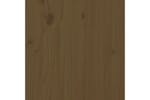 Vidaxl 823895 Planter Honey Brown 80x80x27 Cm Solid Wood Pine