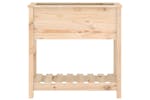 Vidaxl 823759 Planter With Shelf 82.5x34.5x81 Cm Solid Wood Pine