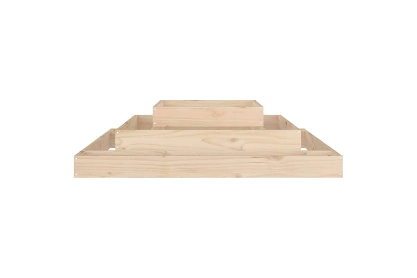 Vidaxl 823871 Planter 110x110x27 Cm Solid Wood Pine