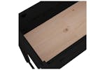 Vidaxl 822136 Planter Black 78x40x81 Cm Solid Wood Pine