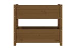 Vidaxl 823944 Planter Honey Brown 77x25x66 Cm Solid Wood Pine