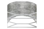 Vidaxl 319067 Garden Raised Bed Powder-coated Steel 249x100x68 Cm Silver